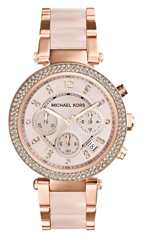 michael kors swarovski bezel two tone|Michael Kors watches for sale.